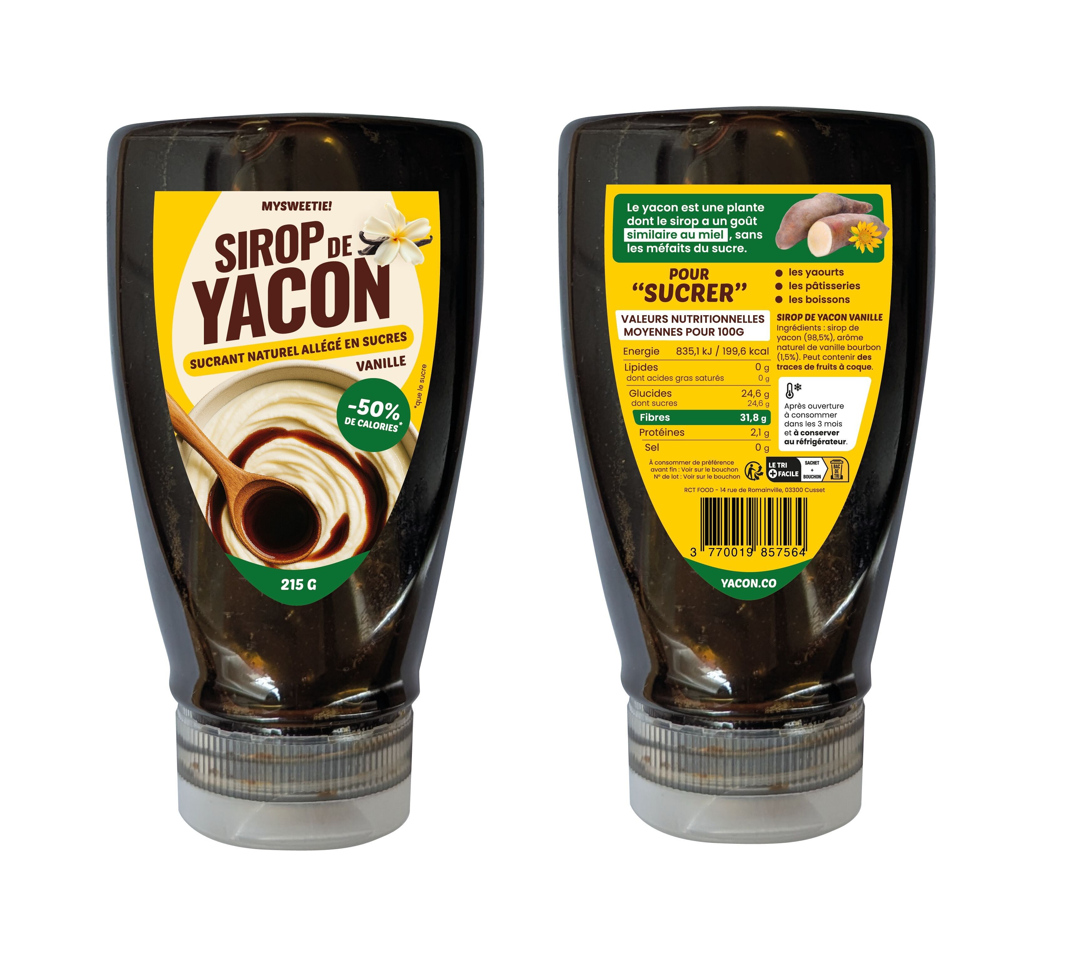 Sciroppo di Yacon - Vaniglia