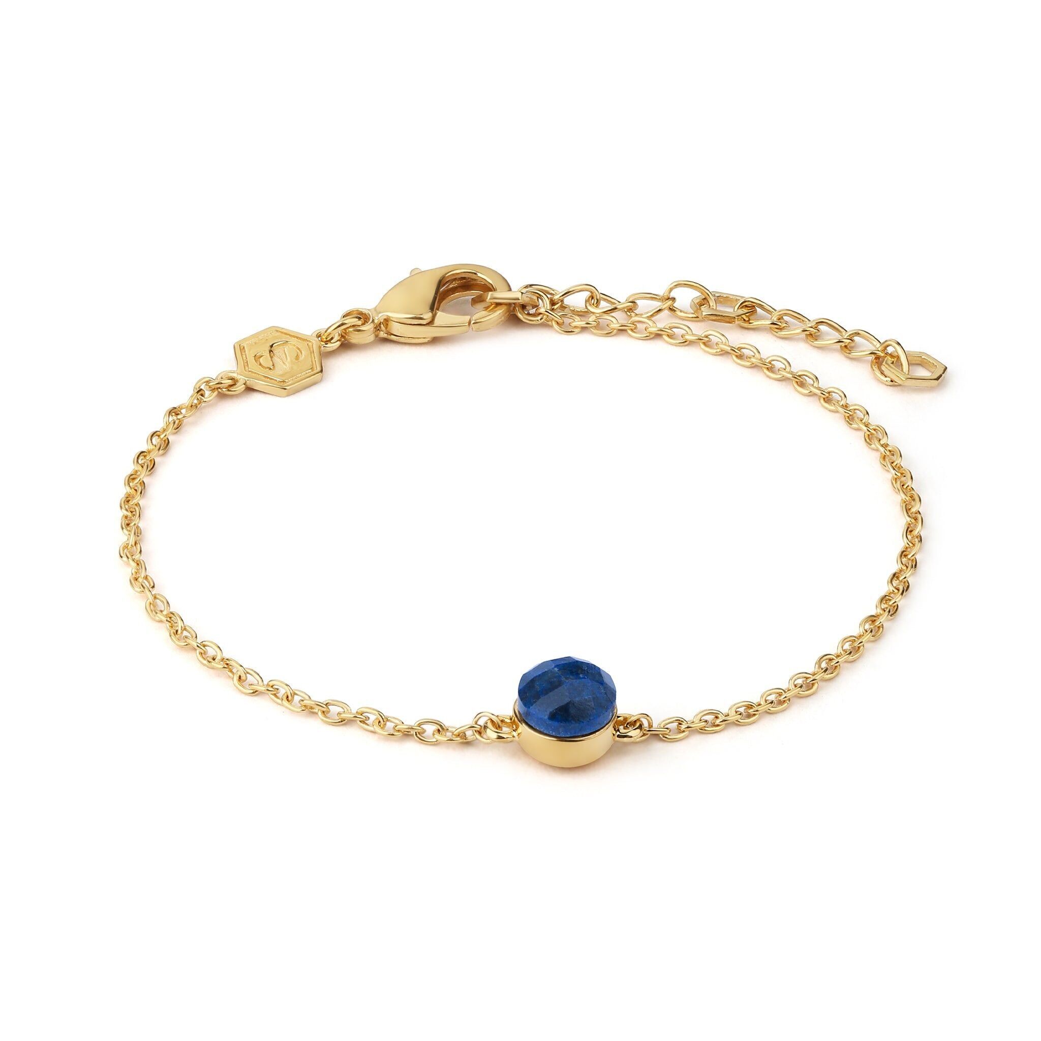 Aurora Bracelet in Lapis Lazuli Stone