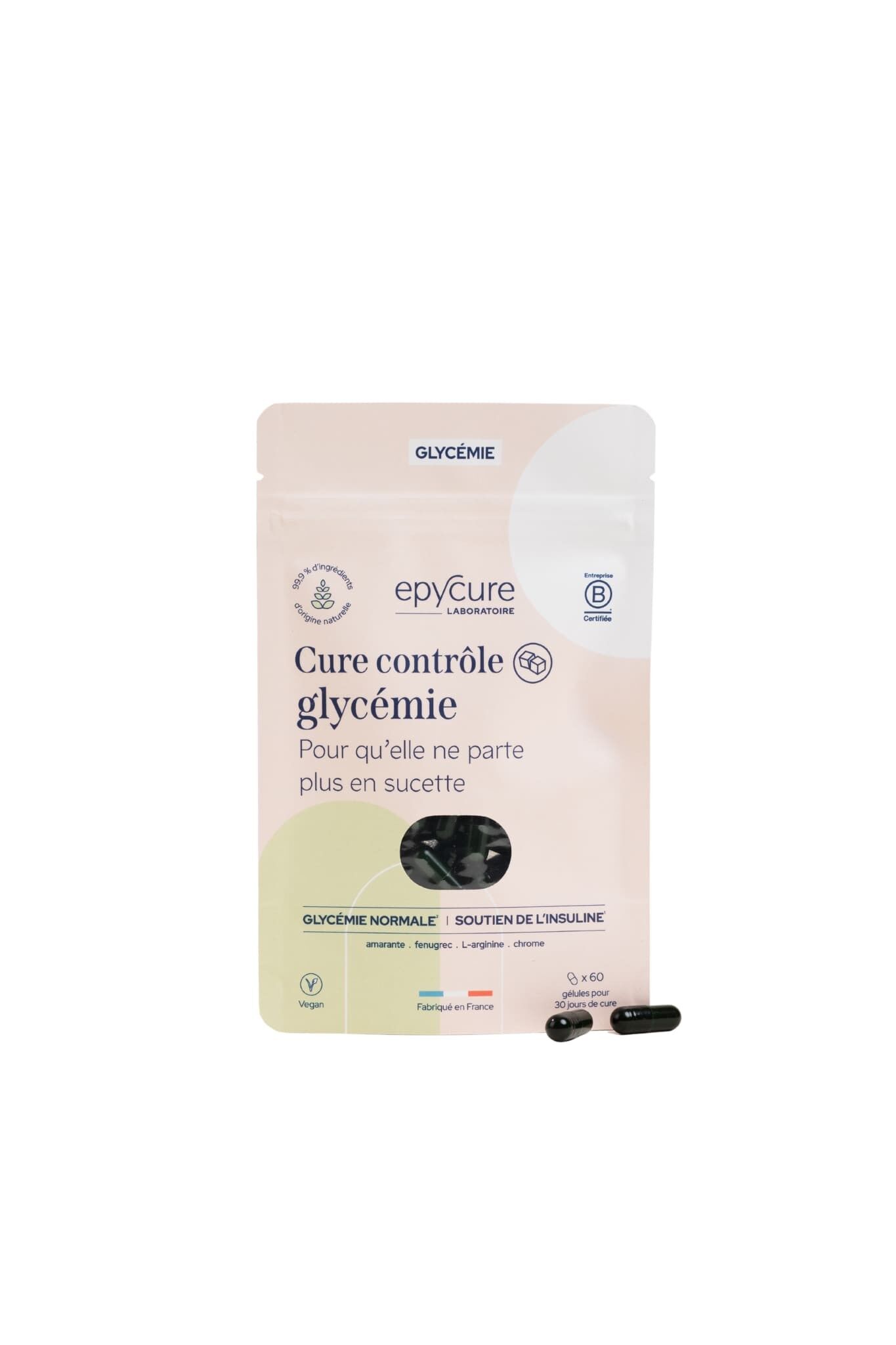 BLUTZUCKERKONTROLLBEHANDLUNG - 1 Monat - Bessere Regulierung von Blutzuckerspitzen für ein garantiertes Gleichgewicht nach jeder Mahlzeit.