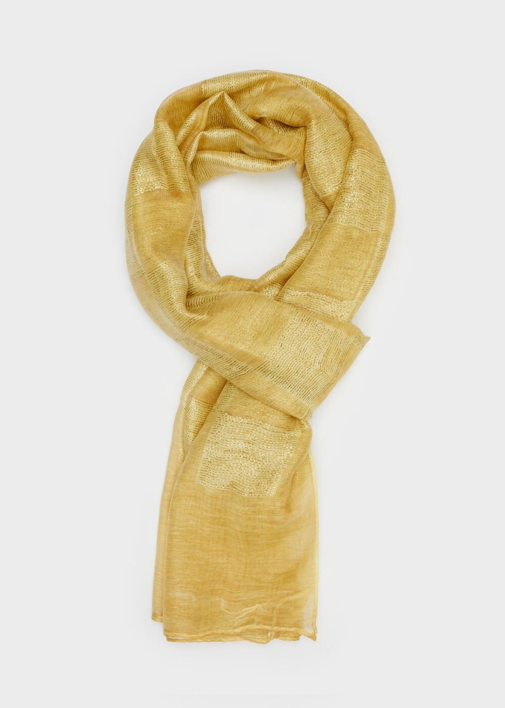 KRISTIN LUREX-STOLA + FARBEN