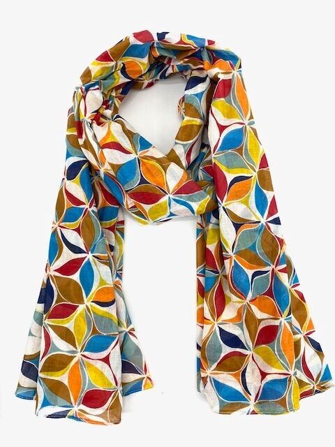 Sciarpa pareo 100% cotone indiano - Donna