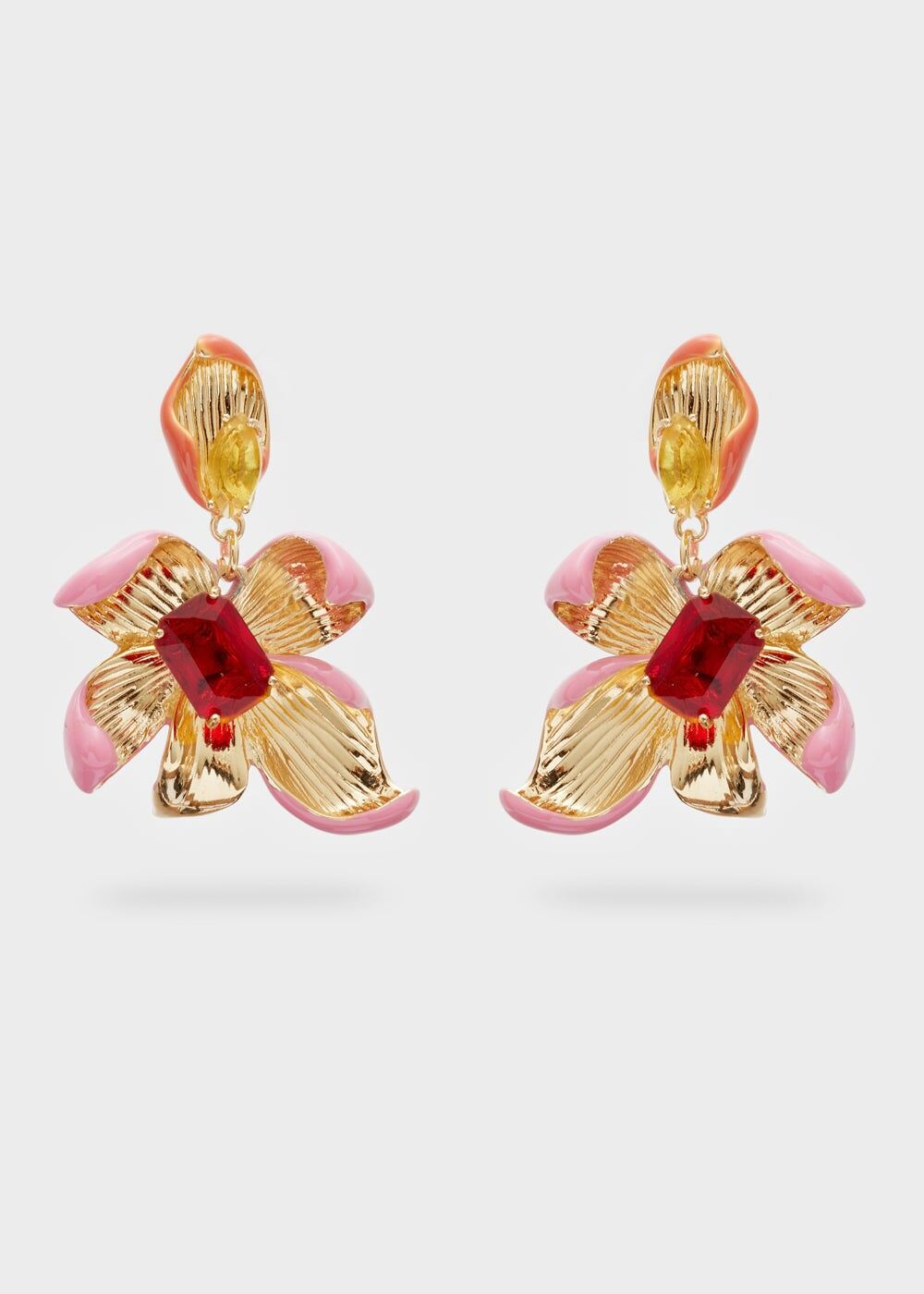 EMAILLE BLUMENOHRRINGE + FARBEN