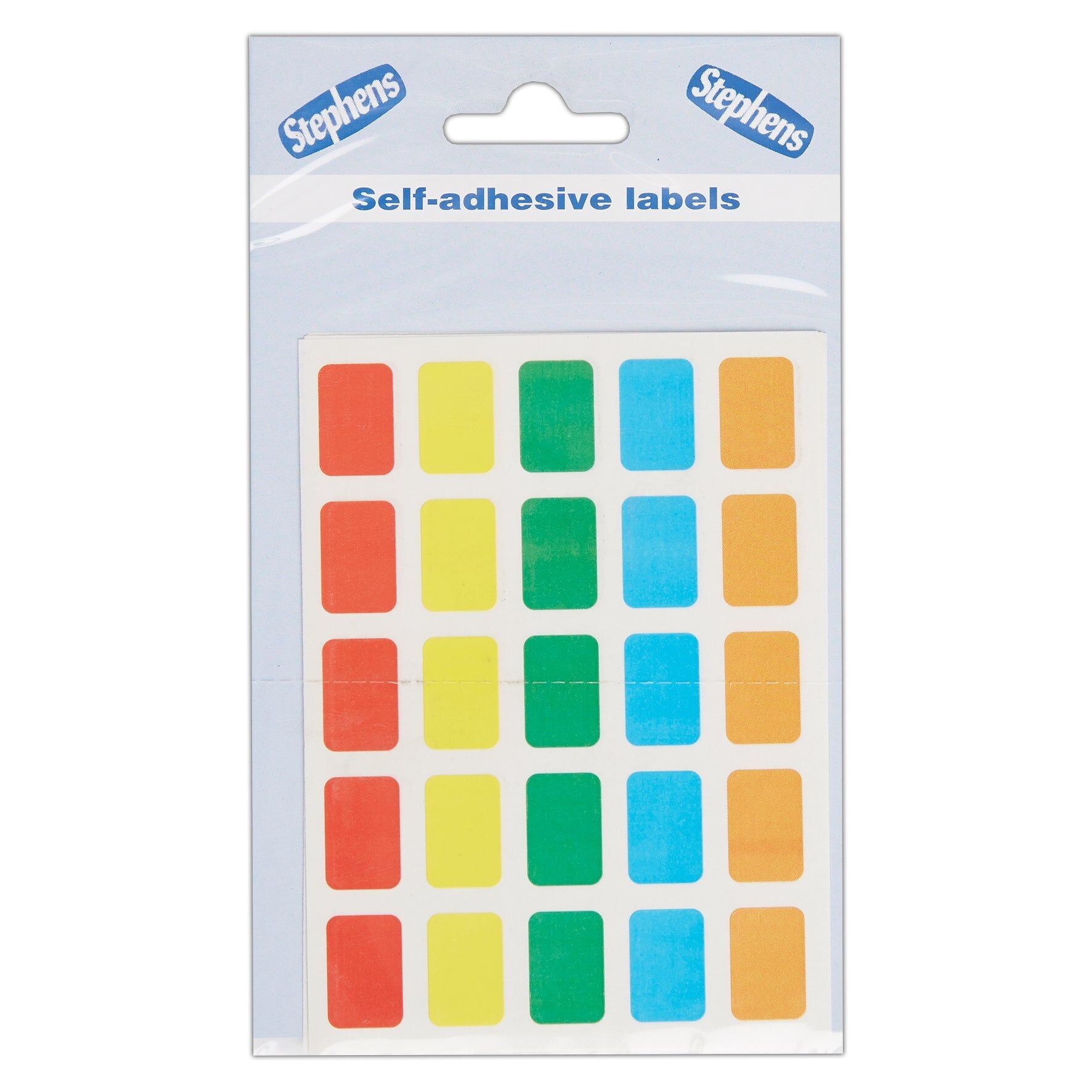 Étiquettes autocollantes Stephens, couleurs assorties, 12 x 18 mm, idéales pour les tableaux de récompenses, l'étiquetage, l'organisation et la décoration de surfaces telles que le papier, le bois, le plastique, etc.