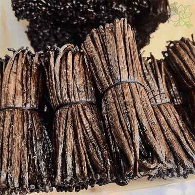 100 grammes de gousses de vanille de Madagascar 13-15 qualité supérieure