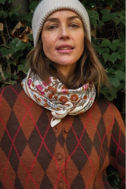 Sciarpa Dheli Azur per adulti 100 cm