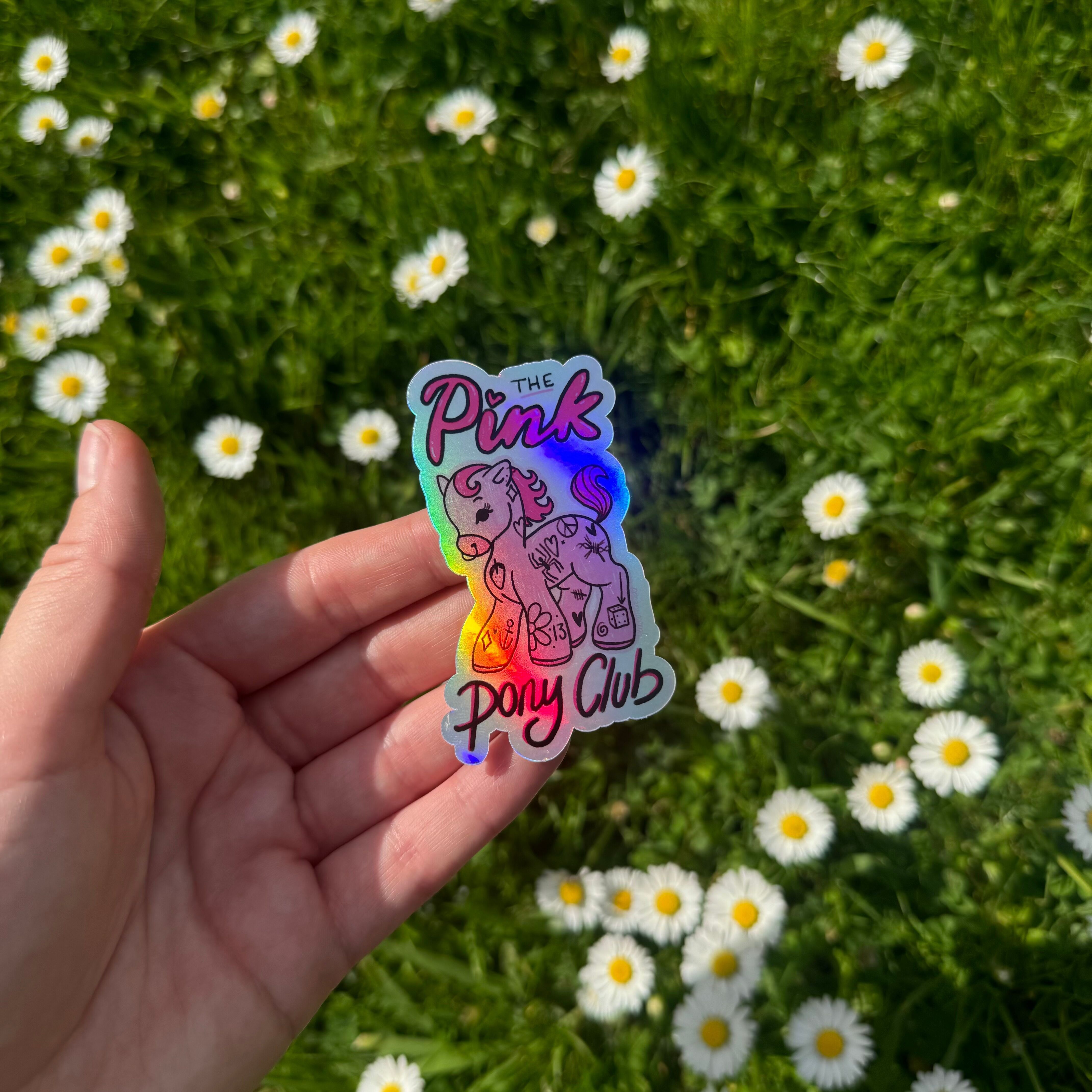 Adesivo Pink Pony Club