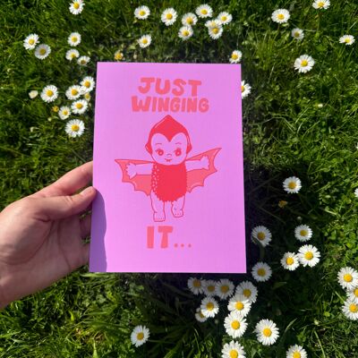 WINGING IT STAMPA ARTISTICA A5
