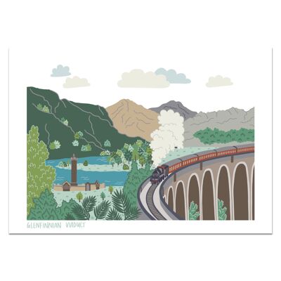 Stampa del viadotto di Glenfinnian