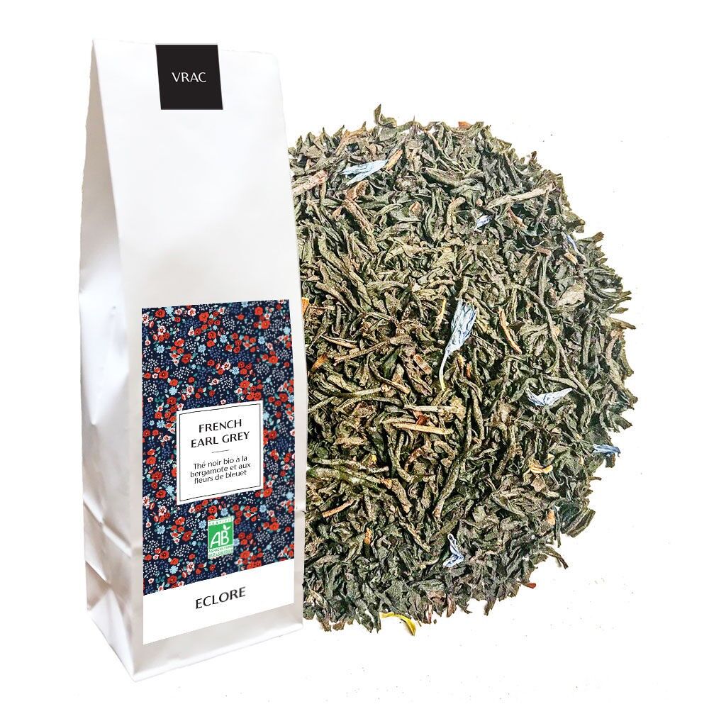 Organic French Earl Grey - Loose 500g - Black tea with bergamot - CHR format