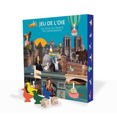 Jeu de l'oie CMN "Un Tour de France des Monuments"
