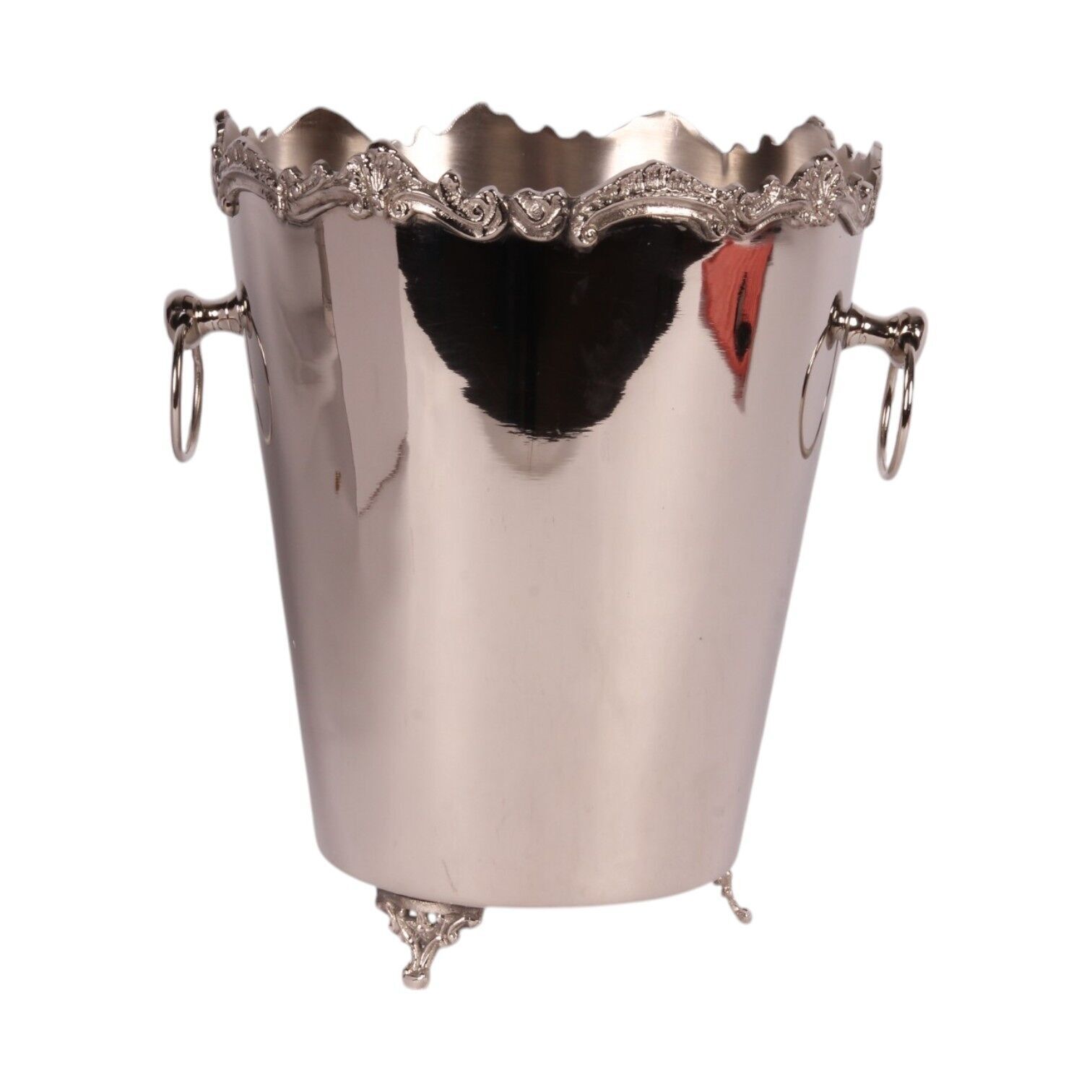 Wine Cooler 28 cm - Silver - Brass