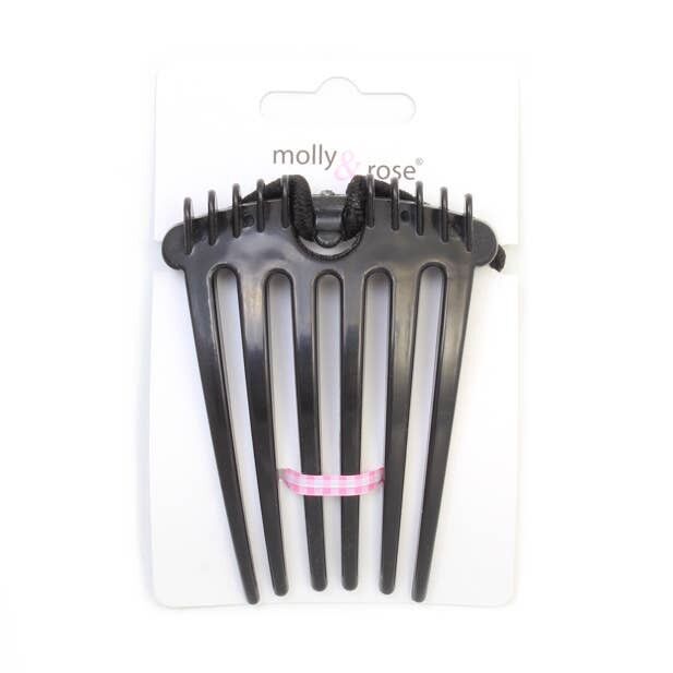 Schwarzer Pferdeschwanz-Stoßfänger