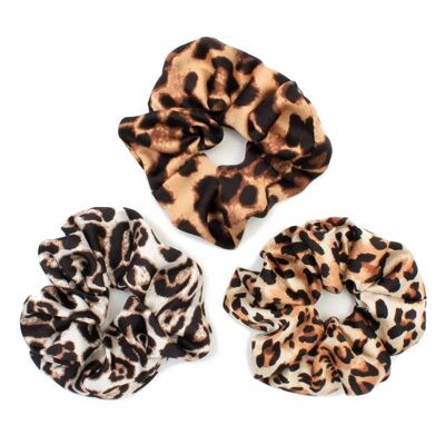 Extra Large - Scrunchie con stampa animalier. Diametro.13 centimetri
