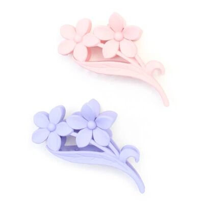 Morsetto per fiori con finitura opaca riciclata 11 cm