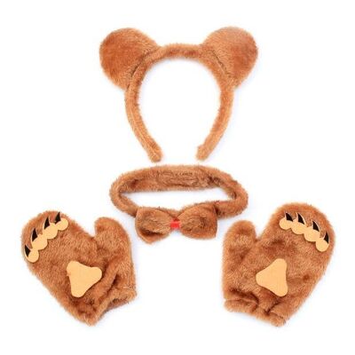 Ensemble de déguisement d'ours en peluche