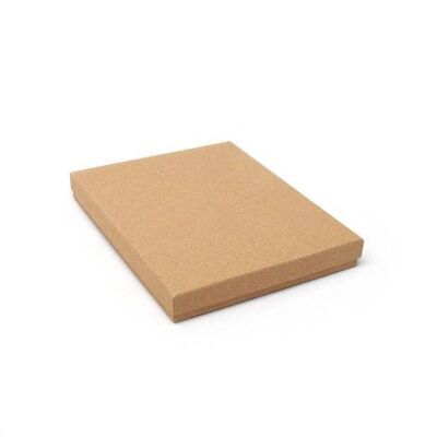 18x14x2.2cm.Coffret cadeau Kraft