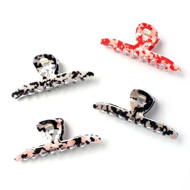 Morsetto colorato in stile tartaruga francese. 11.5cm