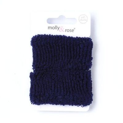 Donut Ponio - Blu navy - Confezione da 2 - 3 cm di spessore