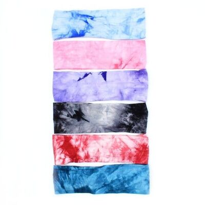 Bandeau con estampado tie-dye