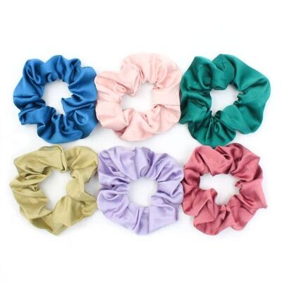 Regular - Satin Fabric Scrunchie.Dia.10cm