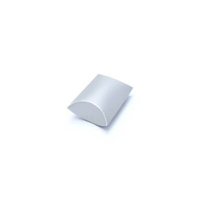 Size: 6.8x6x2.5cm Silver Grey Pillow Pack Box