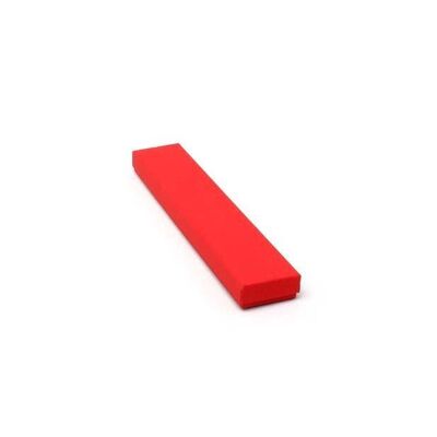Caja para pulseras/bolígrafos. 21x4x1.8 cm.Caja de regalo roja