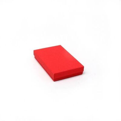11x7x2.2 cm.Caja de regalo roja