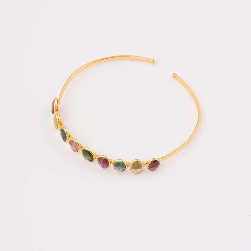 Rubre Ed Armband. Limitierte mehrfarbige Turmaline