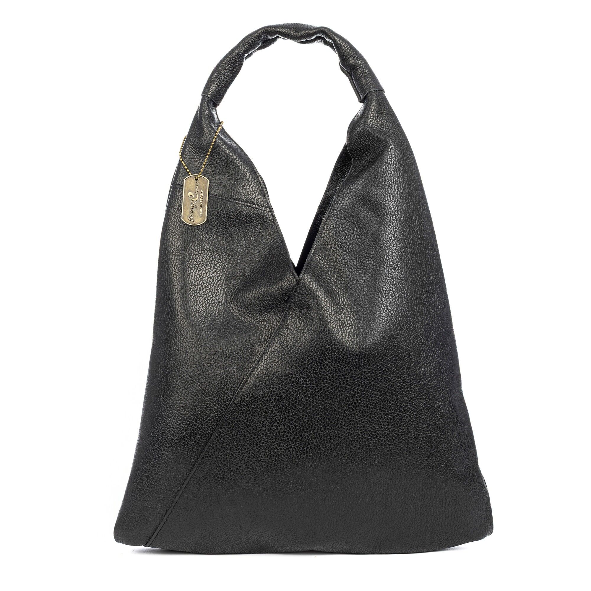 Sac cabas pour femme Agnana. Cuir véritable Dollaro.