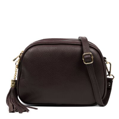 Aliminusa bolso bandolera Mujer. Piel auténtica Dollaro.