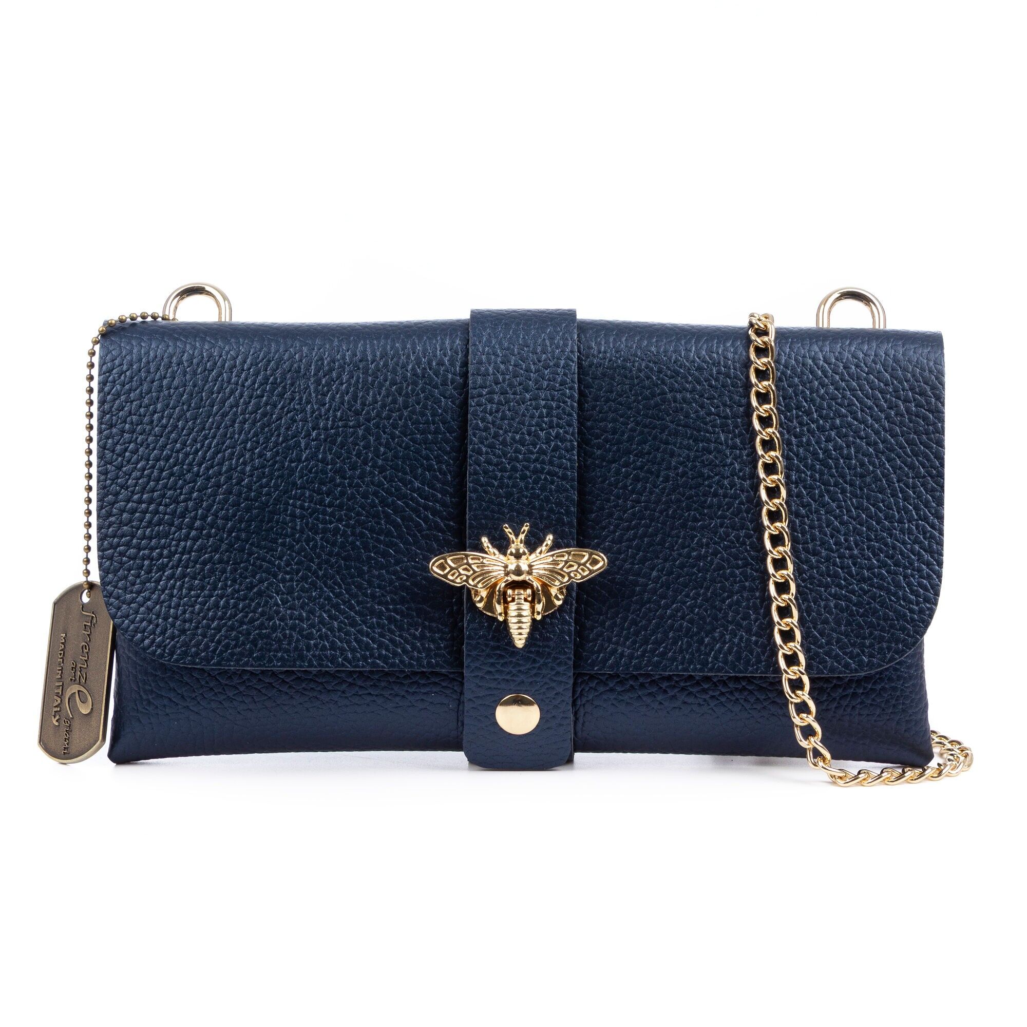 Borsa a tracolla da donna Amaseno. Vera pelle Dollaro.