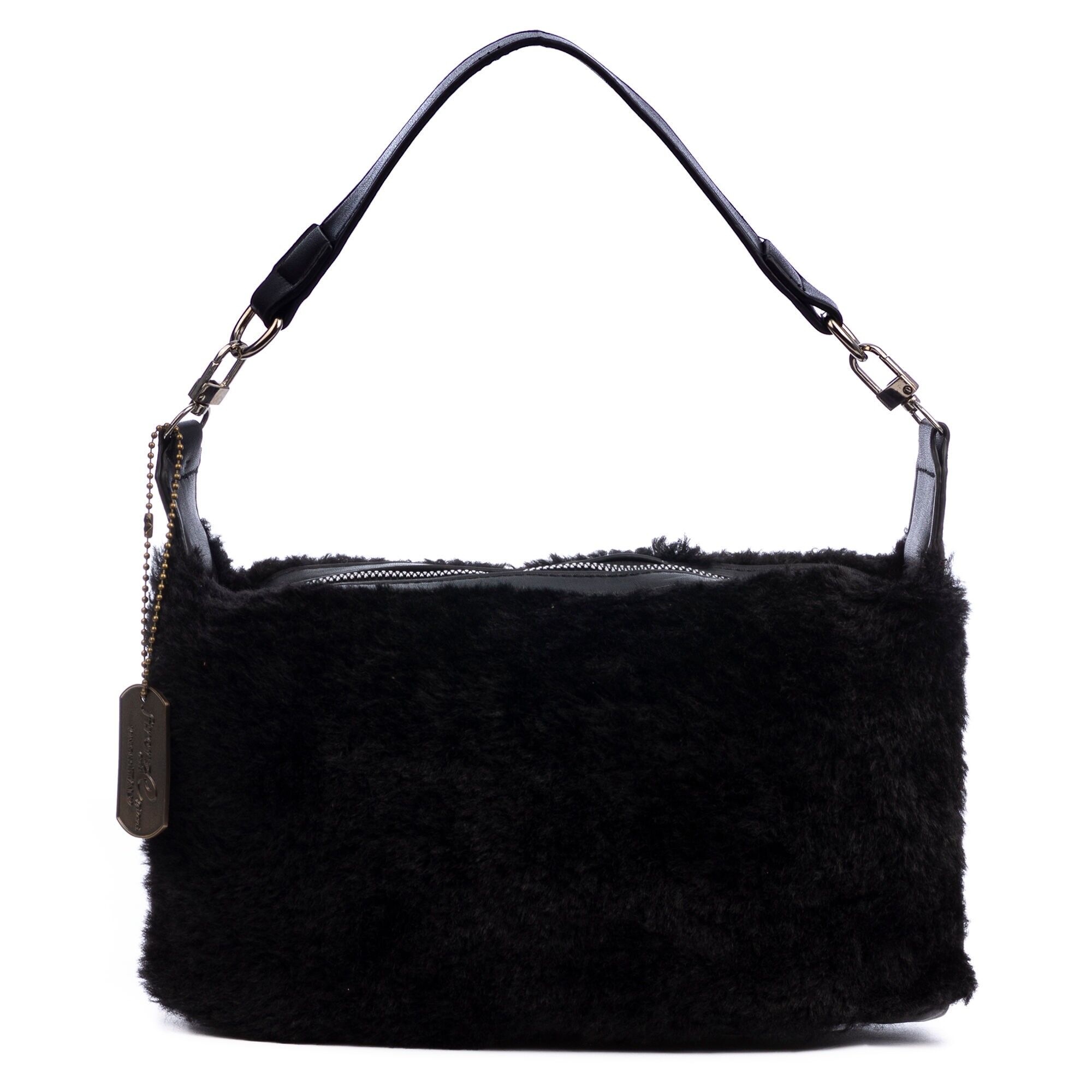 Borsa a mano in morbida pelliccia Atzara.