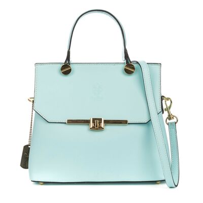 Sac fourre-tout pour femme Bagheria. Cuir Ruga véritable.