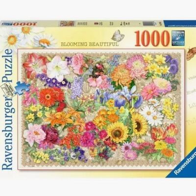 Puzzle Ravensburger 1000 piezas.flores 12000121