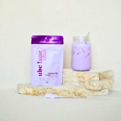 Poudre de ube premium - igname pourpe