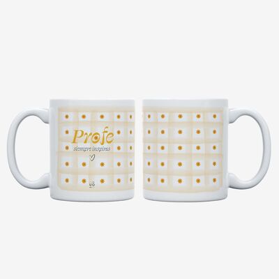 Tazza "Maestra, sei sempre fonte di ispirazione"
