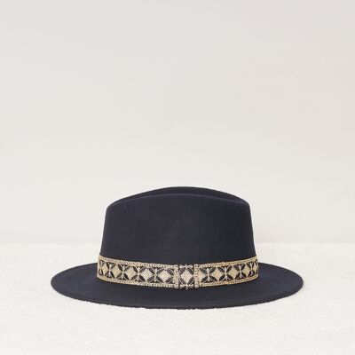 CAPPELLO IN FELTRO GEOMETRICO JIM NAVY