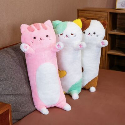 Peluche cuscino gatto Kawaii da 60 cm