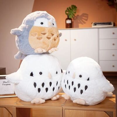 Jouets en peluche hibou mignon