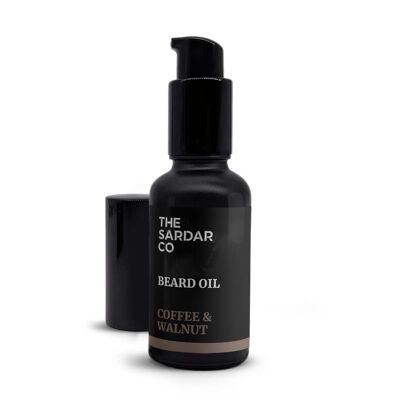 Aceite para barba de café y nuez - 30 ml