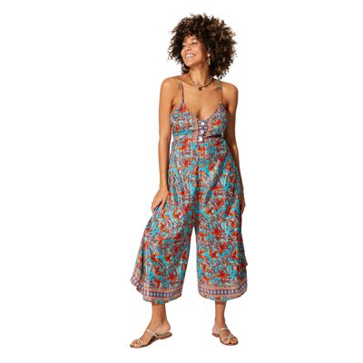 MCCO0026C SLEEVELESS MID-LENGTH SUMMER JUMPSUIT