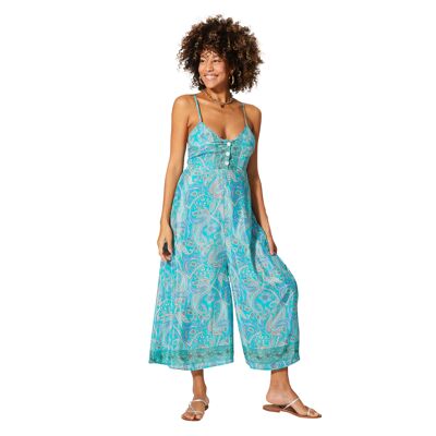 MCCO0026B SLEEVELESS MID-LENGTH SUMMER JUMPSUIT