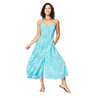 MCCO0026D SLEEVELESS MID-LENGTH SUMMER JUMPSUIT