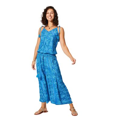 MCCO0027B SLEEVELESS MID-LENGTH SUMMER JUMPSUIT