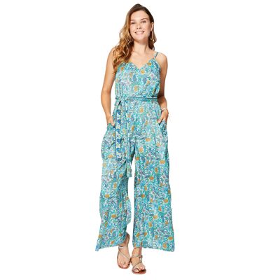 LONG SLEEVELESS SUMMER JUMPSUIT MCCO0028A