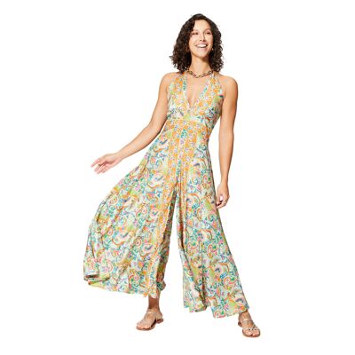 LONG SLEEVELESS SUMMER JUMPSUIT MCCO0029D
