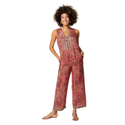 MCCO0111B LONG SLEEVELESS SUMMER JUMPSUIT