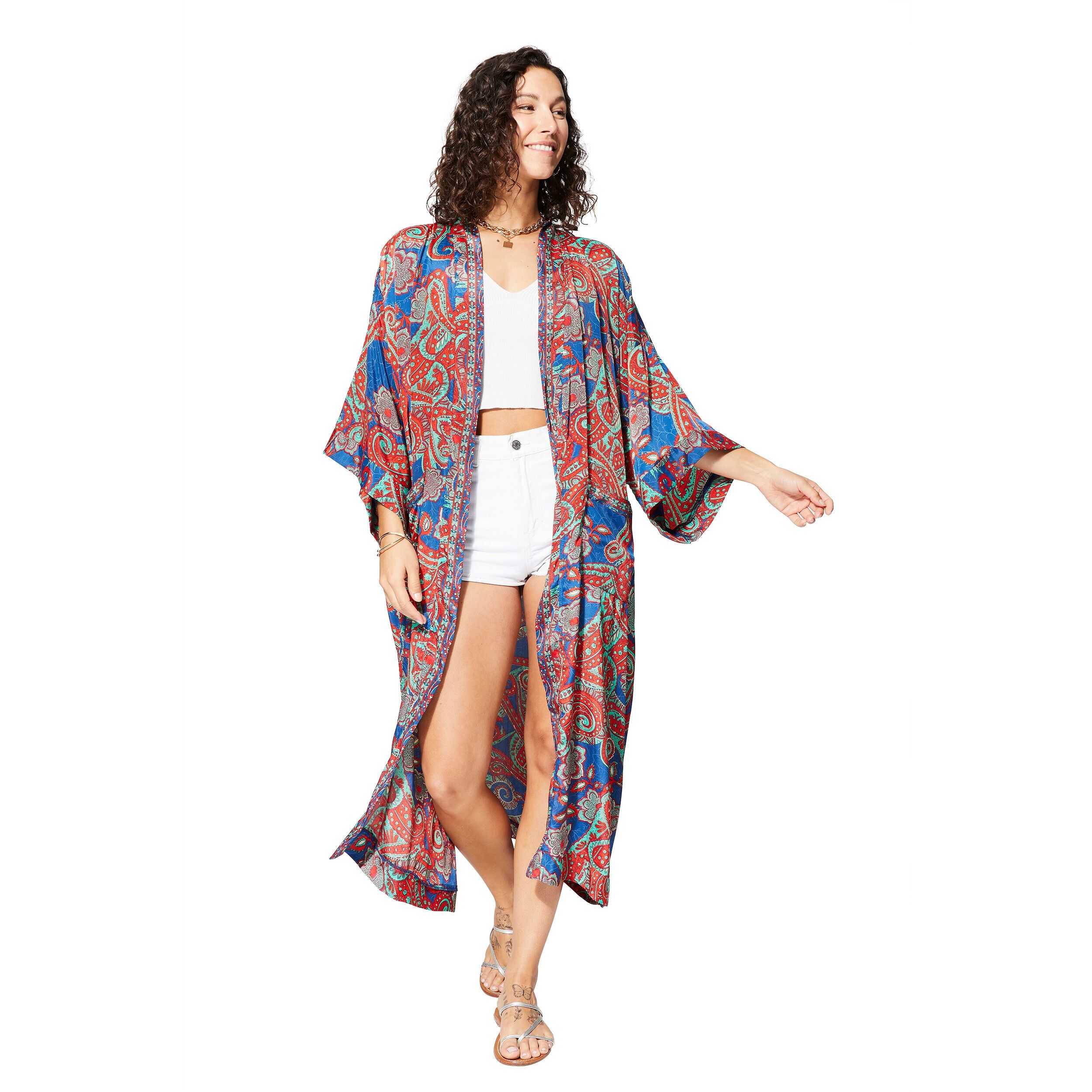 KIMONO ÉTÉ LONG MANCHES 3/4 MCKIM0102G