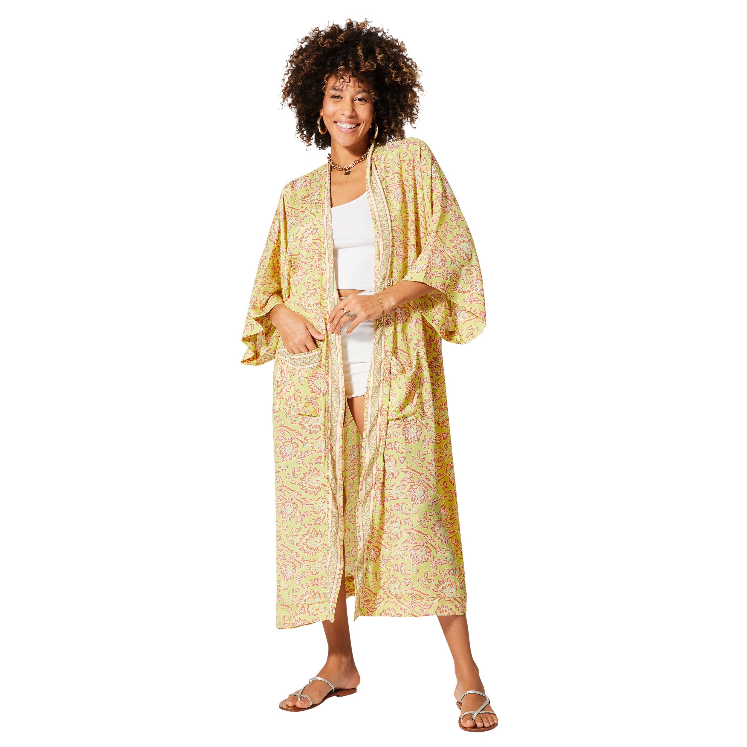 KIMONO ÉTÉ LONG MANCHES 3/4 MCKIM0102E