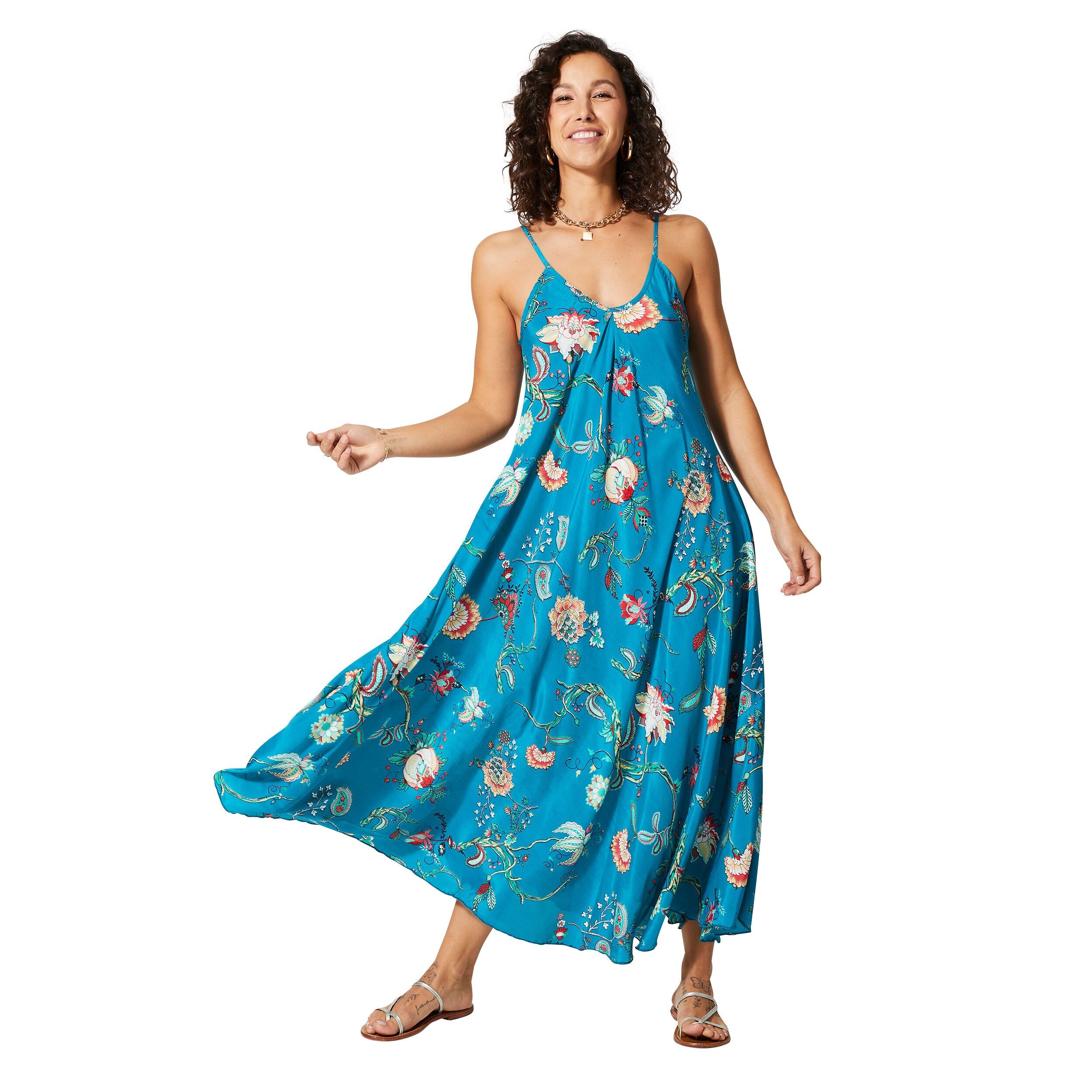 ROBE ÉTÉ LONGUE SANS MANCHES MCMAXI0165A